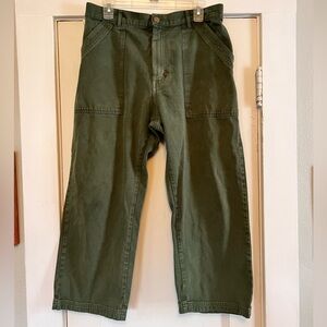 Big Bud Press Work Pants in Emerald Green, Petite Large